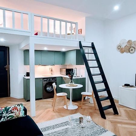 Studio Elegant 4 Couchages Front De Mer Clim Parking Privatif Wifi Nice Exteriör bild